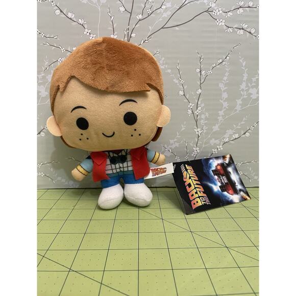 Back to the Future Marty McFly Chibi Plush Toy Factory Universal Studios 7" - Picture 1 of 10